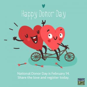 National Donor Day February 14
